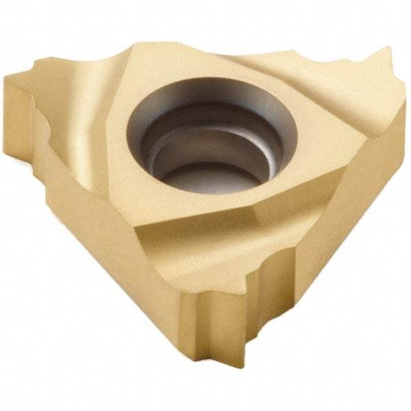 Seco - 16NR Internal Right Hand 24 UN Laydown Threading Insert - Grade CP500, TiAlN/TiN Coated Carbide - USA Tool & Supply