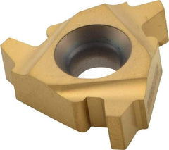 Seco - 27ER External Right Hand Trapez Laydown Threading Insert - Grade CP500, TiAlN/TiN Coated Carbide, 15.88mm Inscribed Circle - USA Tool & Supply