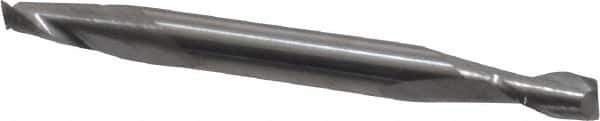 SGS - 5/32", 5/16" LOC, 3/16" Shank Diam, 2" OAL, 2 Flute, Solid Carbide Square End Mill - Double End, Uncoated, Spiral Flute, 30° Helix, Centercutting, Right Hand Cut, Right Hand Flute, Series 15 - USA Tool & Supply