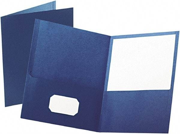 OXFORD - 8-1/2" Long x 11" Wide Pocket - Blue - USA Tool & Supply