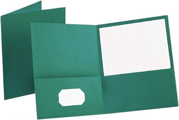 OXFORD - 8-1/2" Long x 11" Wide Pocket - Teal - USA Tool & Supply