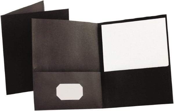 OXFORD - 8-1/2" Long x 11" Wide Pocket - Black - USA Tool & Supply