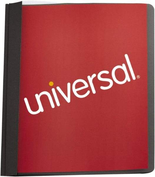 UNIVERSAL - 11" Long x 8" Wide Report Cover - Black - USA Tool & Supply