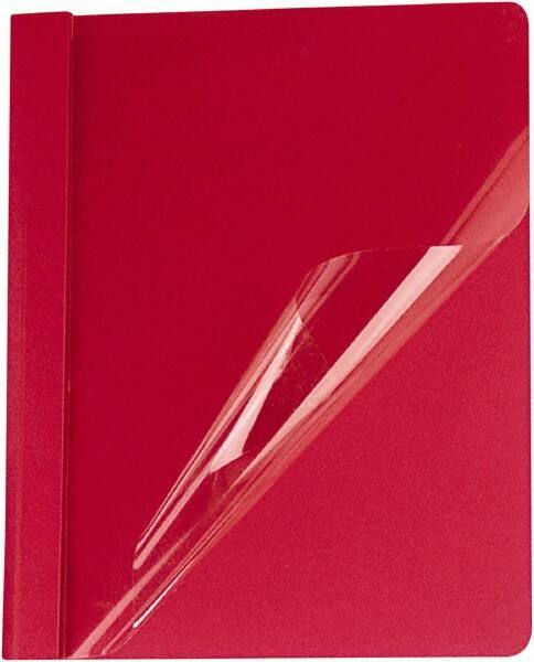 UNIVERSAL - 11" Long x 8" Wide Report Cover - Red - USA Tool & Supply