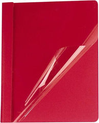 UNIVERSAL - 11" Long x 8" Wide Report Cover - Red - USA Tool & Supply