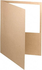 OXFORD - 8-1/2" Long x 11" Wide Pocket - Natural - USA Tool & Supply