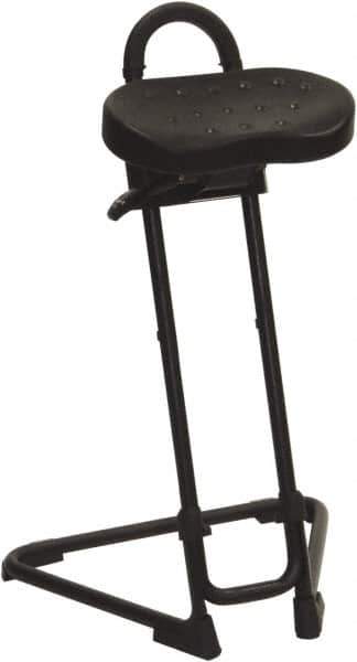 ShopSol - Swivel & Adjustable Stools Type: Sit-Stand Stool Base Type: Tubular Steel - USA Tool & Supply