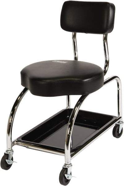 ShopSol - Swivel & Adjustable Stools Type: Repair/Maintenance Stool Base Type: Tubular Steel - USA Tool & Supply