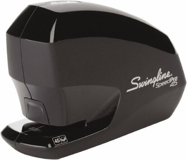 Swingline - 45 Sheet Electric Stapler - Black - USA Tool & Supply