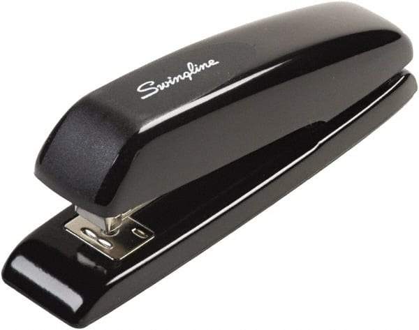 Swingline - 20 Sheet Full Strip Desktop Stapler - Black - USA Tool & Supply