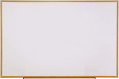 Universal One - 48" High x 72" Wide Dry Erase - Melamine, Includes Mounting Kit - USA Tool & Supply