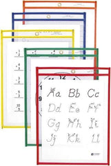 C-LINE - 12" High x 9" Wide Dry Erase - Plastic - USA Tool & Supply