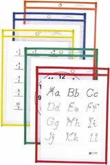 C-LINE - 12" High x 9" Wide Dry Erase - Plastic - USA Tool & Supply