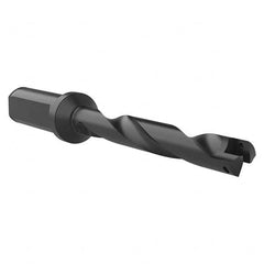 Allied Machine and Engineering - 33/64" to 11/16" Diam 3-1/2" Max Depth Helical Flute Spade Drill - USA Tool & Supply