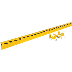 Vestil - 144' Long x 8" High, Rail System Channel Guard - 168 Lb - USA Tool & Supply