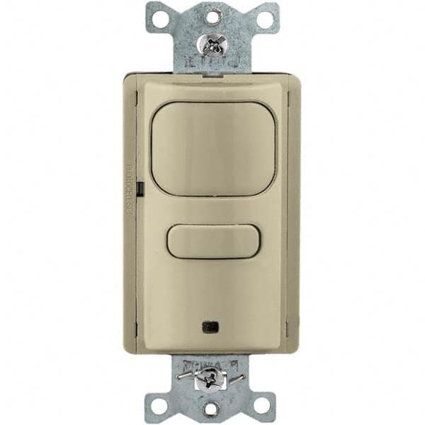 Hubbell Wiring Device-Kellems - Motion Sensing Wall Switches Switch Type: Occupancy or Vacancy Sensor Sensor Type: Ultasonic; Infared - USA Tool & Supply