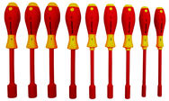 Insulated Nut Driver Inch Set Includes: 3/16" - 5/8"; in Roll Up Pouch. 9 Pieces - USA Tool & Supply