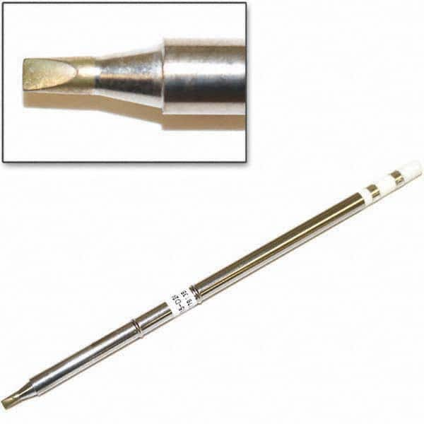 Hakko - Soldering Iron Tips Type: Chisel Tip For Use With: FM-203;FM-204;FM-205;FM-951 & FM-206 Stations - USA Tool & Supply