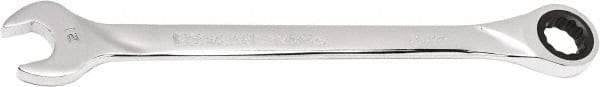 GearWrench - 21mm 12 Point Combination Wrench - 12.51" OAL, Steel, Full Polish Finish - USA Tool & Supply