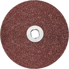 3M - 7" Diam 36 Grit Fiber Disc - Ceramic, 8,600 Max RPM, Series 782C - USA Tool & Supply