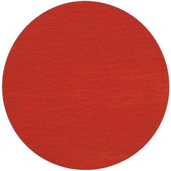 3M - 4" Diam 36+ Grit Fiber Disc - Ceramic, 12,000 Max RPM, Series 787C - USA Tool & Supply