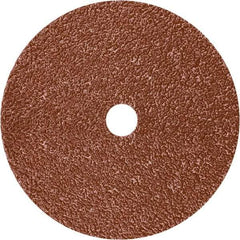 3M - 7" Diam 80+ Grit Fiber Disc - Ceramic, 8,600 Max RPM, Series 787C - USA Tool & Supply