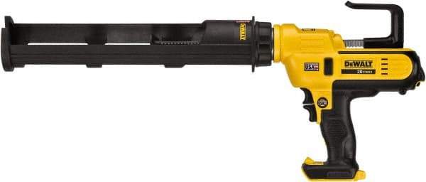 DeWALT - 29 oz Half Barrel Battery Caulk/Adhesive Applicator - Use with 29 oz Adhesive Cartridges - USA Tool & Supply