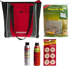 PRO-SAFE - Emergency Preparedness Kits Type: Zika Prevention Kit Contents: Insect Repellent; Permethrin Spray; Mosquito Bed Net; Standing Water Treatment Tablets - USA Tool & Supply