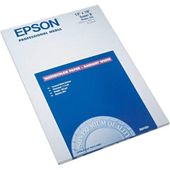 Epson - 13" x 19" White Photo Paper - Use with Inkjet Printers - USA Tool & Supply