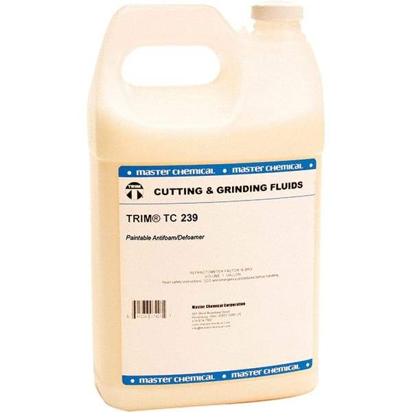 Master Fluid Solutions - 1 Gal Jug Defoamer Additive - Low Foam, Series Trim TC 239 - USA Tool & Supply