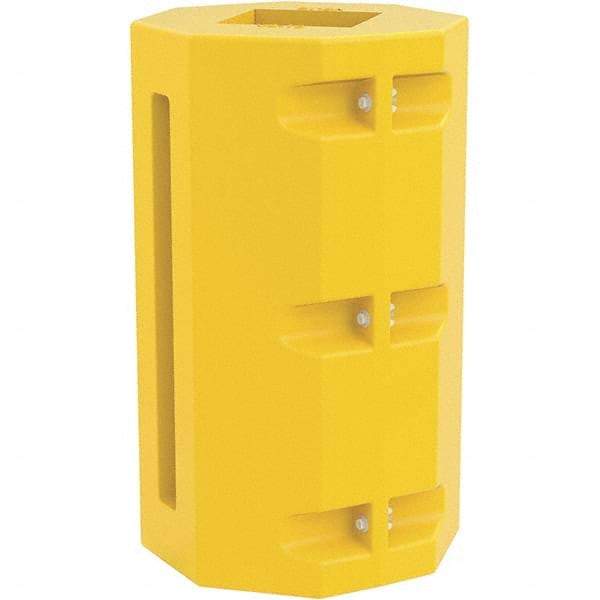 Vestil - 24" Wide x 24" Deep x 42" High, Steel Column Protector - Fits 10" Columns, Yellow - USA Tool & Supply