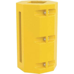 Vestil - 24" Wide x 24" Deep x 42" High, Steel Column Protector - Fits 10" Columns, Yellow - USA Tool & Supply