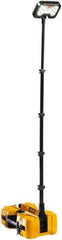 Pelican Products, Inc. - 12 Volt, Cordless, LED Portable Floor Work Light - 1 Head, 6,000 Lumens, Polypropylene, 26" High - USA Tool & Supply