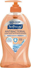 SoftSoap - 11.25 oz Pump Bottle Liquid Soap - Orange (Color), Crisp Clean Scent - USA Tool & Supply