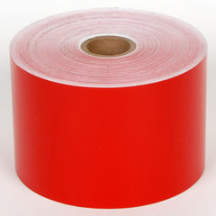 Cobra Systems - Labels, Ribbons & Tapes; Type: Vinyl Tape ; Color: Red ; For Use With: VNM4PRO ; Width (Inch): 3 ; Length (Feet): 150 ; Material: Vinyl - Exact Industrial Supply