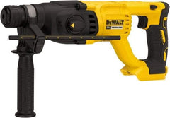 DeWALT - 20 Volt 1" SDS Plus Chuck Cordless Rotary Hammer - 0 to 5,550 BPM, 0 to 1,500 RPM, Reversible - USA Tool & Supply