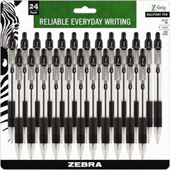 Zebra - Conical Ball Point Pen - Black - USA Tool & Supply