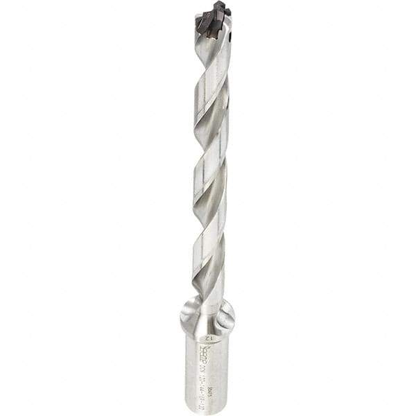 Iscar - 0.472" to 0.488" Diam, 12xD, 5.67" Max Depth, 0.63" Shank Diam, 8.23" OAL, Replaceable-Tip Drill - FCP, ICK, ICK-2M, ICM, ICN, ICP, iCP-2M Insert, 12 Seat Size, 45390820 Toolholder, Series SumoCham - USA Tool & Supply