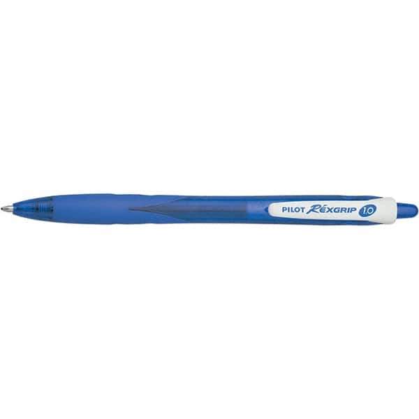 Pilot - Conical Ball Point Pen - Blue - USA Tool & Supply