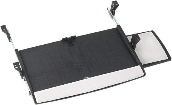 FELLOWES - Black Keyboard Drawer - Use with Keyboard - USA Tool & Supply