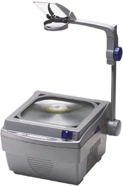 Apollo - Gray Overhead Projector - Use with Classrooms & Small Meeting Rooms - USA Tool & Supply