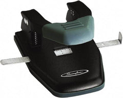 Swingline - Paper Punches Type: 28 Sheet Two Hole Punches Color: Black/Gray - USA Tool & Supply