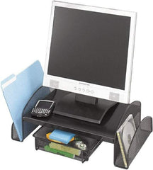 Safco - Black Printer/Copier Stand - Use with Monitor - USA Tool & Supply