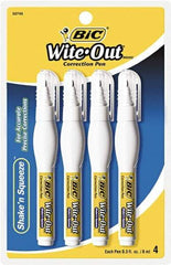 Bic - Correction Fluids Pen Applicator - 8 ml - USA Tool & Supply