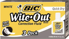 Bic - Correction Fluids Foam Applicator - 20 ml - USA Tool & Supply