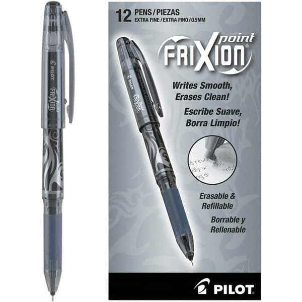 Pilot - Precision Point Gel Roller Ball Pen - Black - USA Tool & Supply