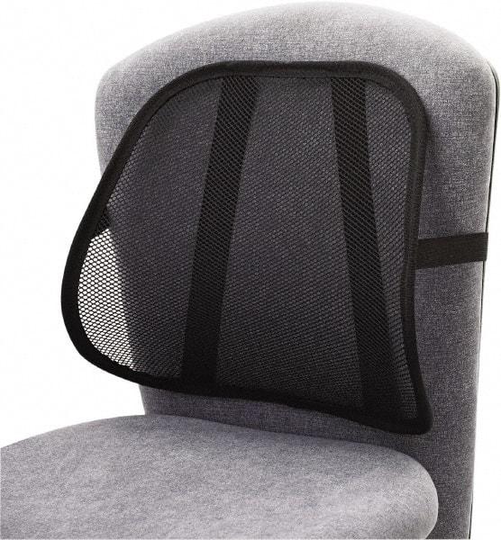 Safco - Black Backrest - For Chairs - USA Tool & Supply