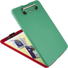 Saunders - 1-1/4" Long x 9-1/2" Wide, Clip Board - Red/Green - USA Tool & Supply