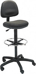 Safco - Swivel & Adjustable Stools Type: Adjustable Height Stool Base Type: Swivel - USA Tool & Supply