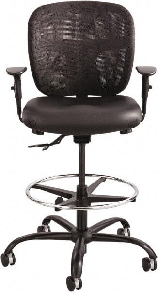 Safco - Swivel & Adjustable Stools Type: Adjustable Height Stool Base Type: Swivel - USA Tool & Supply